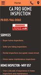 Mobile Screenshot of caprohomeinspection.com